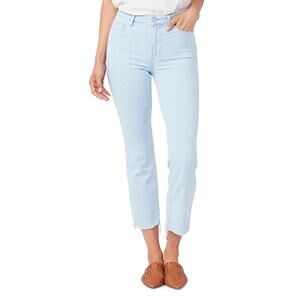 PAIGE Light Blue Ankle & Cropped Jeans